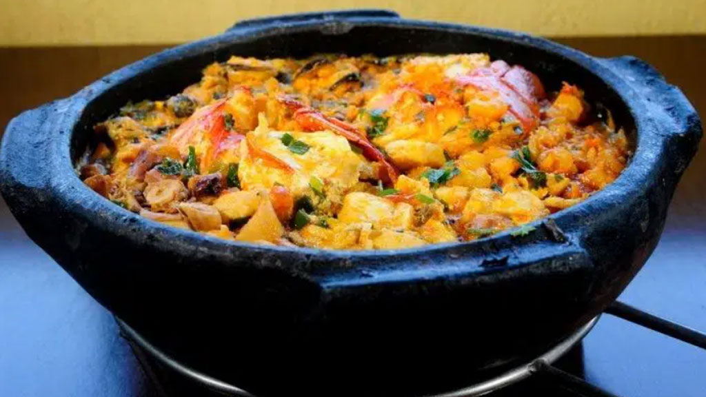 Moqueca de camarão