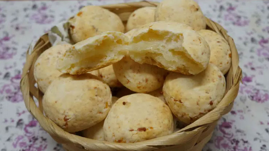 Pãozinho de queijo simples