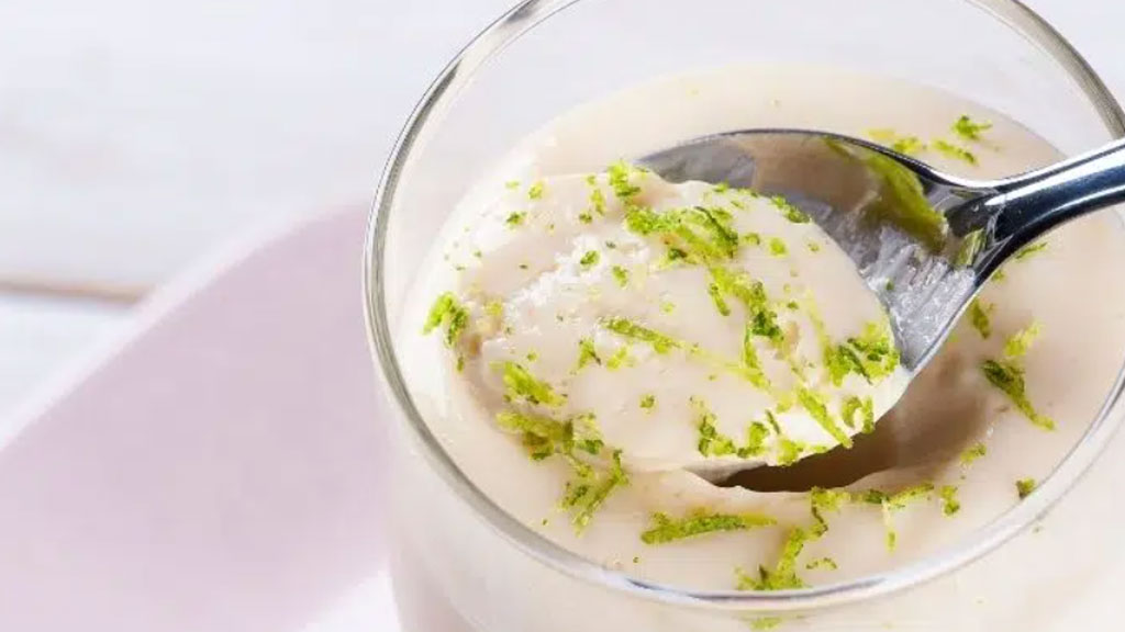 Mousse de limão com claras