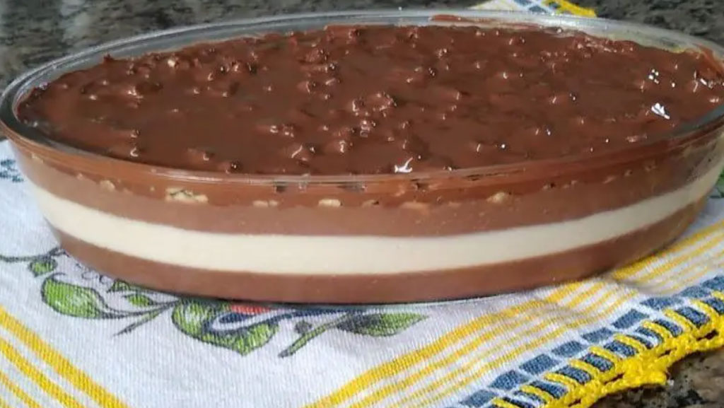 Sobremesa de ninho com nutella