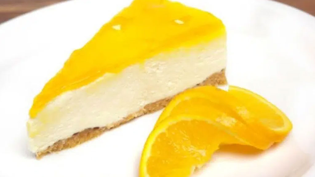 Cheesecake de laranja