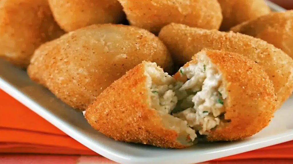 Coxinha de pão de forma