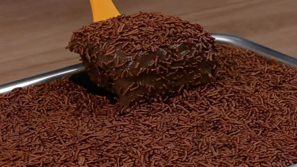 Bolo de brigadeiro simples