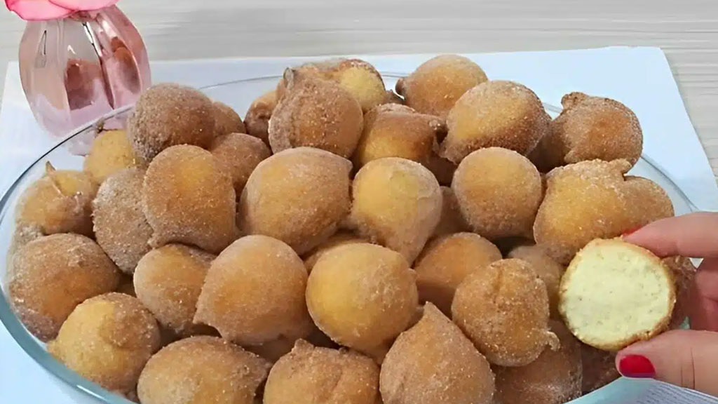 Bolinho de chuva fofinho