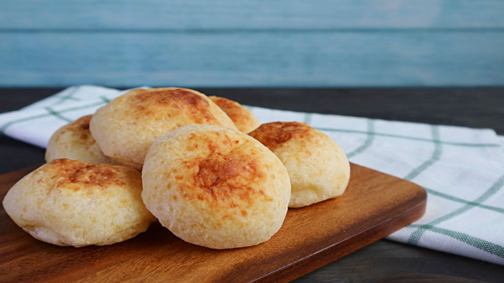 Pãozinho de tapioca com queijo