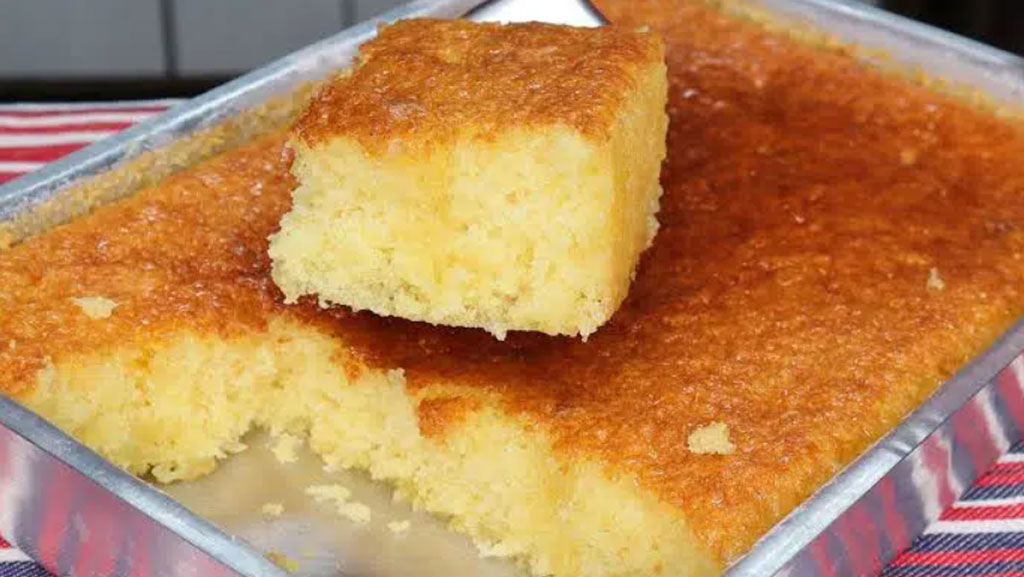 Bolo de laranja do aveia