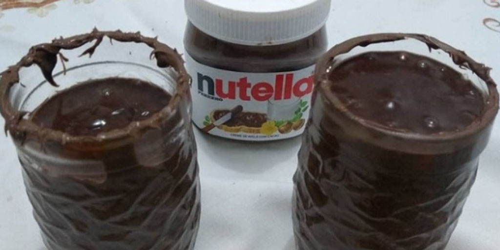 Chocolate quente com nutella