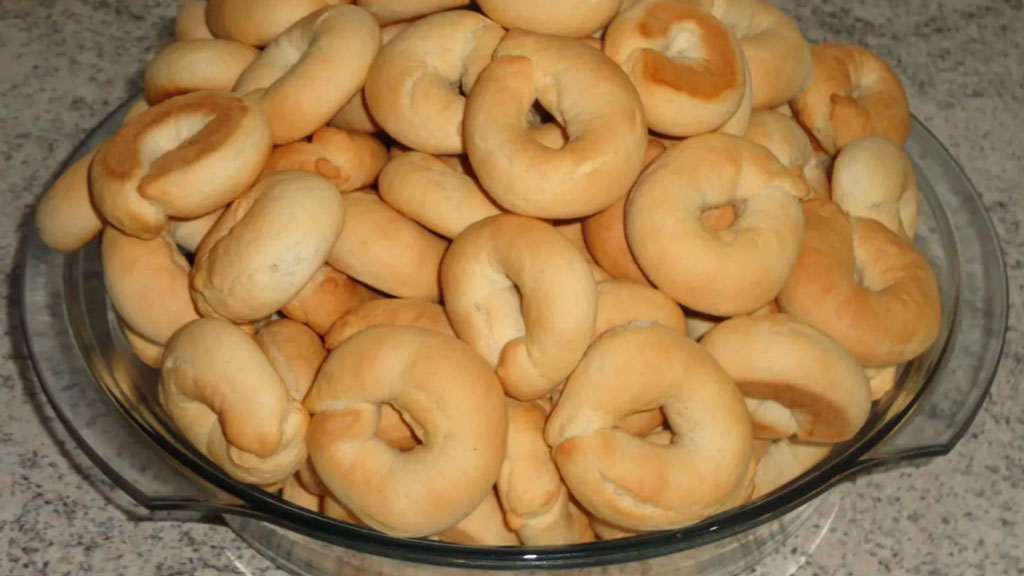 Rosquinha simples de creme de leite