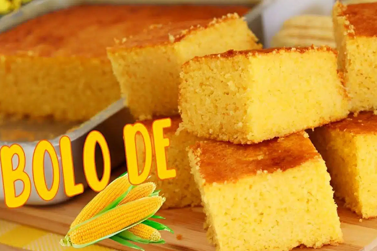 Como fazer bolo de milho de lata