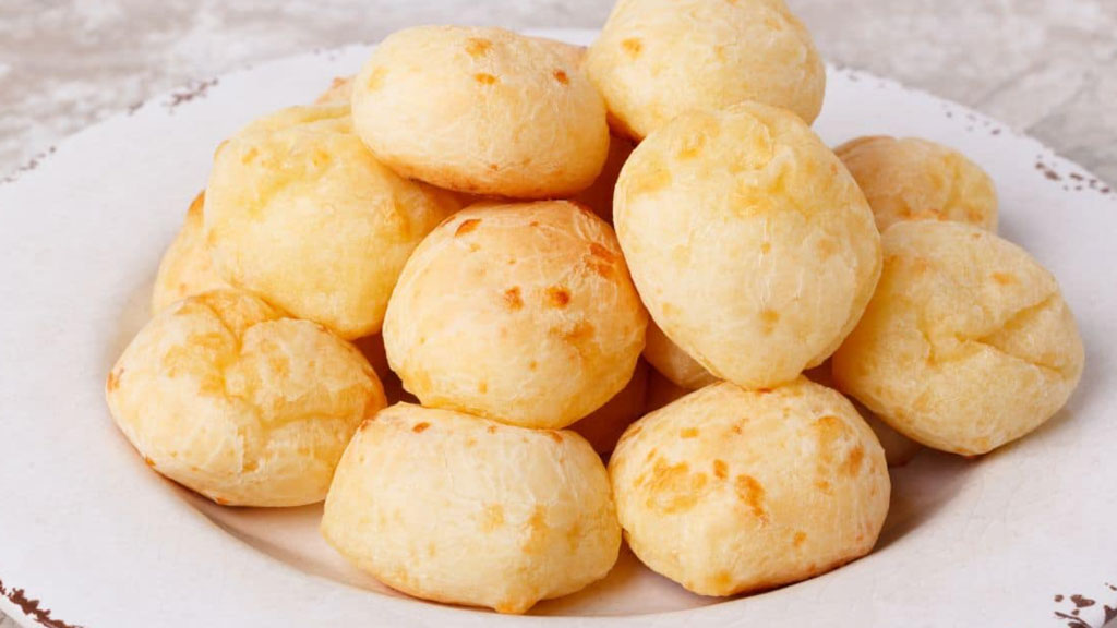 Pão de queijo de batata doce