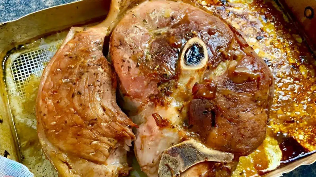 Pernil assado de forno