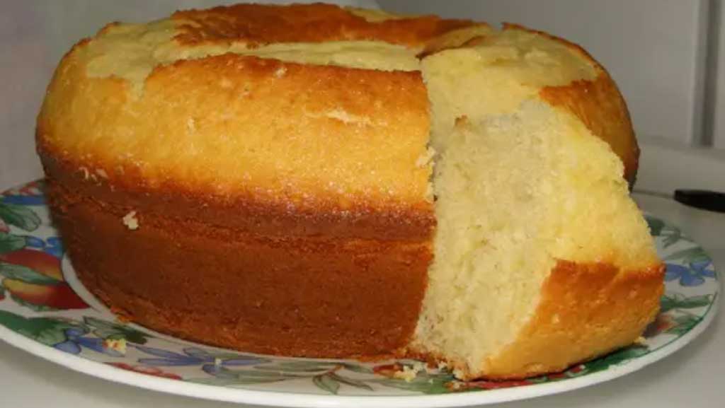 Bolo de batedeira