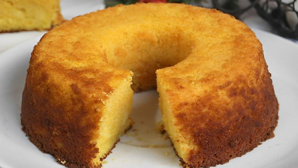 Bolo de laranja sem farinha de trigo