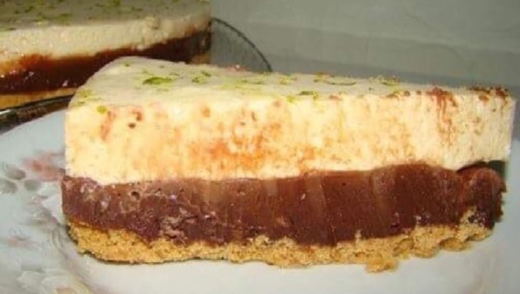 Torta de limão com chocolate