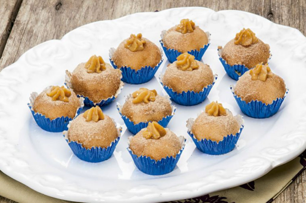 Brigadeiro cremoso de churros