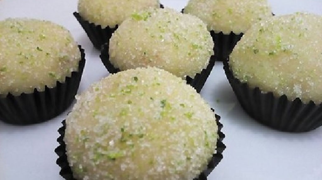 Brigadeiro simples de limão