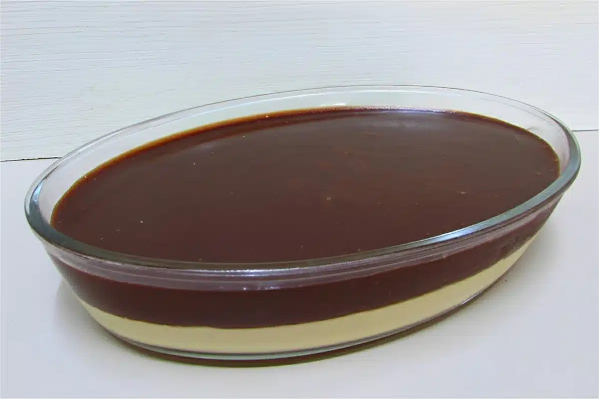 Mousse de maracujá com ganache cremosa