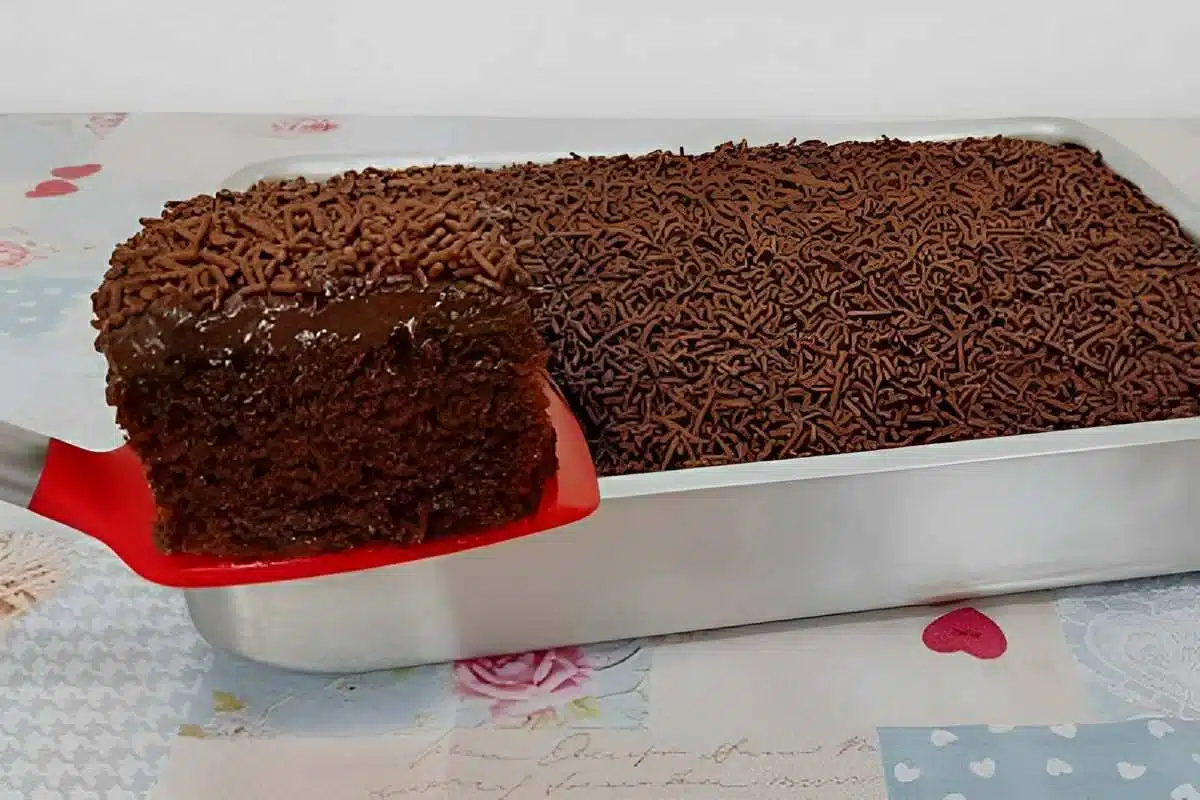 Bolo de chocolate rápido