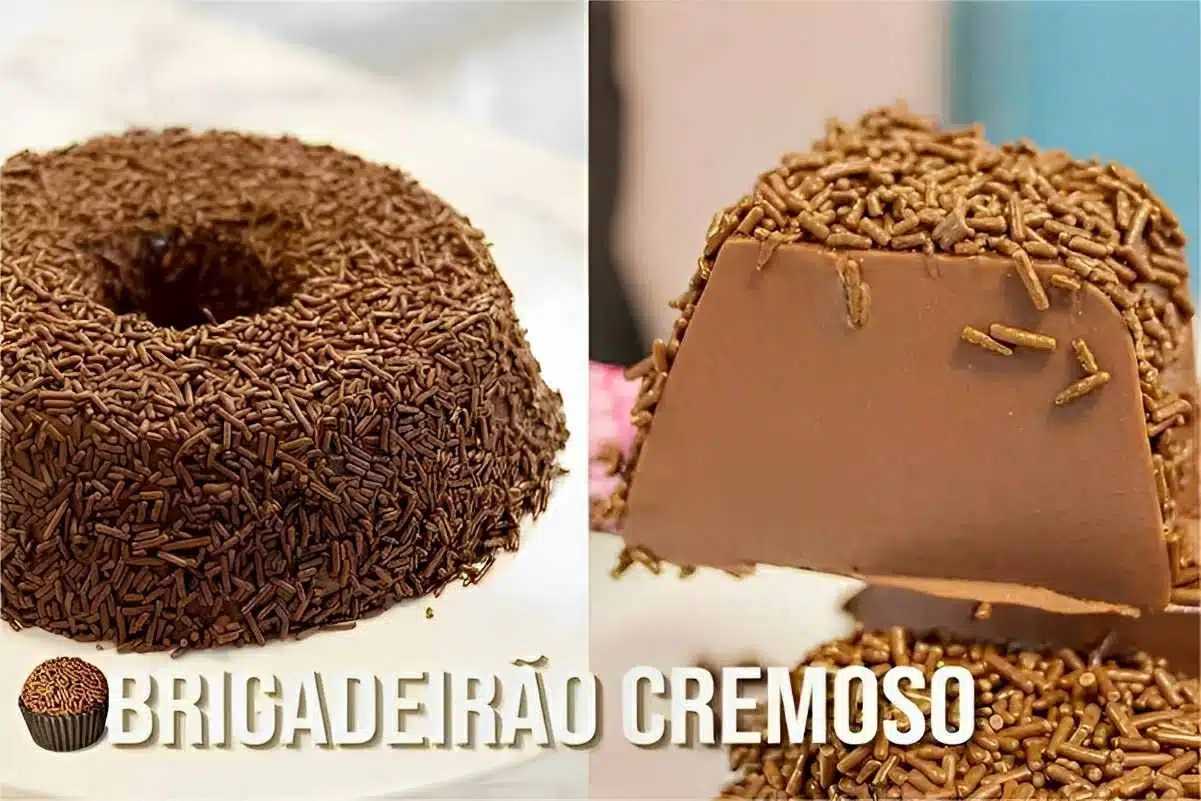 Brigadeirão cremoso