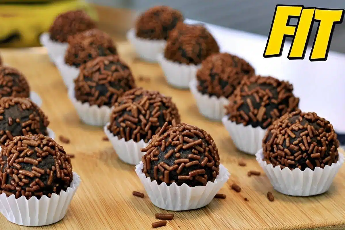 Brigadeiro saudavel de banana