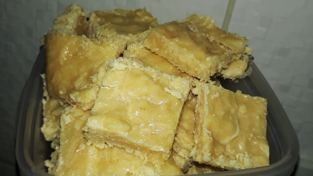 Cocada de corte deliciosa