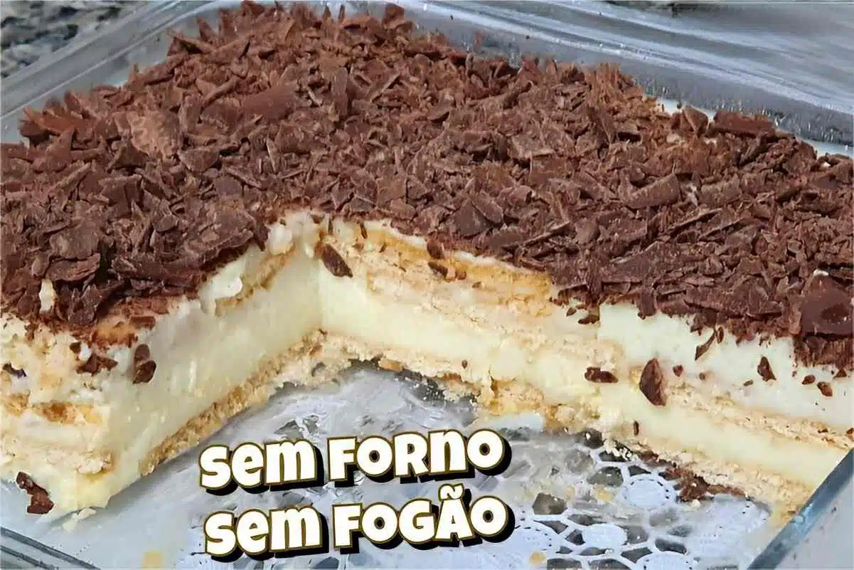 Sobremesa fácil com leite em pó