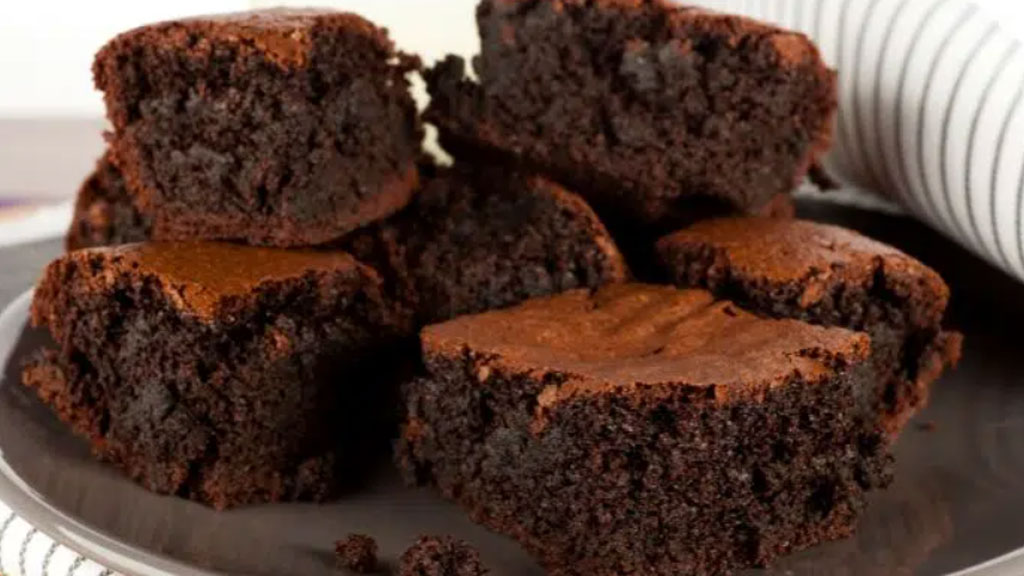 Brownie de chocolate amargo