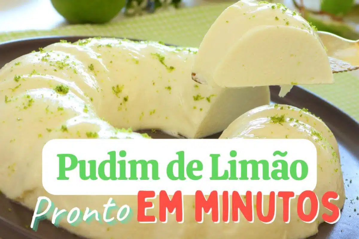 Pudim de limão