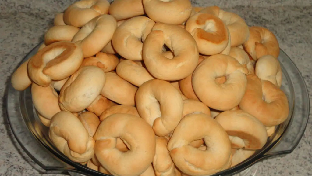 Rosquinha de limão com amido