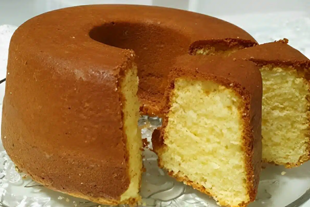 Bolo de leite em pó