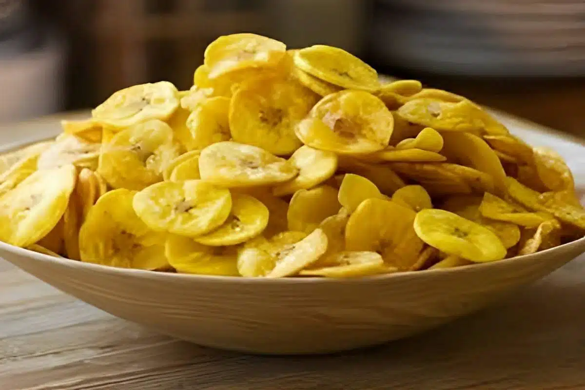 Banana chips crocante