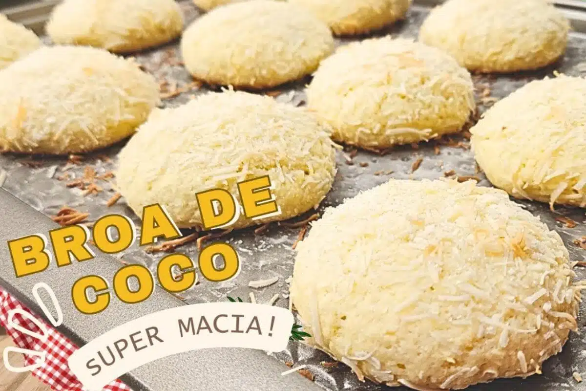 Broa de coco sequinha