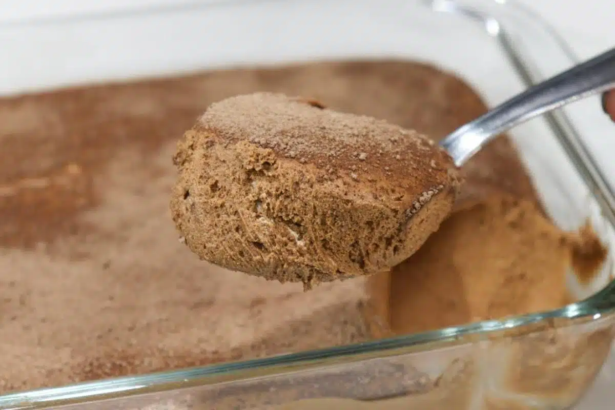 Mousse de chocolate com chantilly