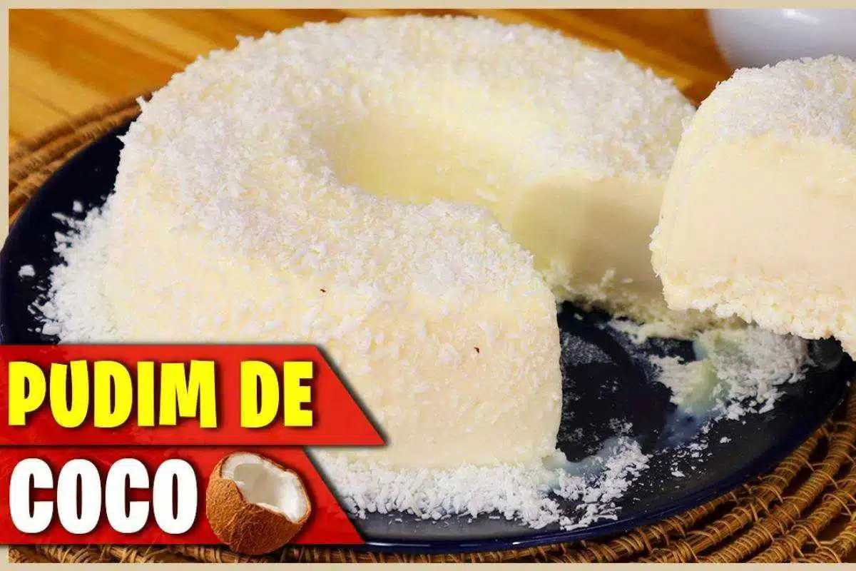 Pudim de coco cremoso