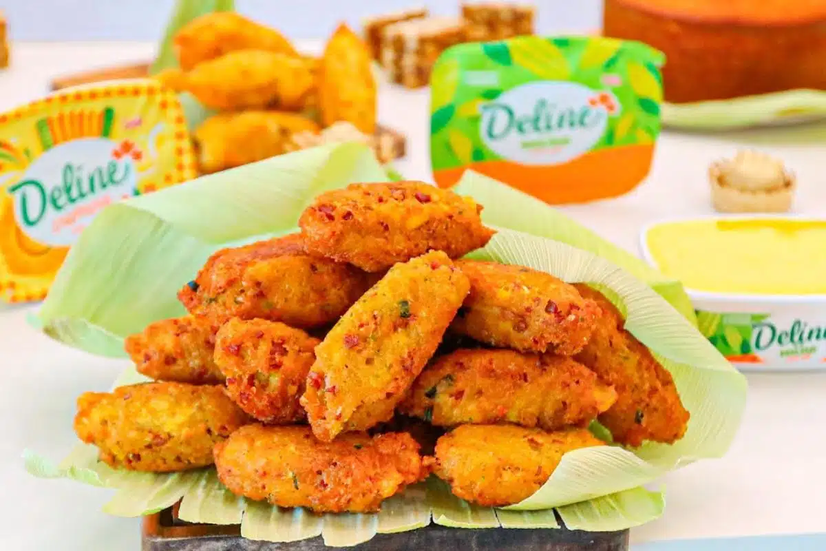 Bolinho caipira frito