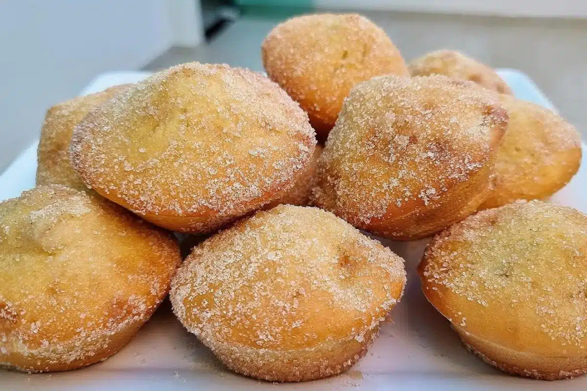 Bolinho de chuva assado