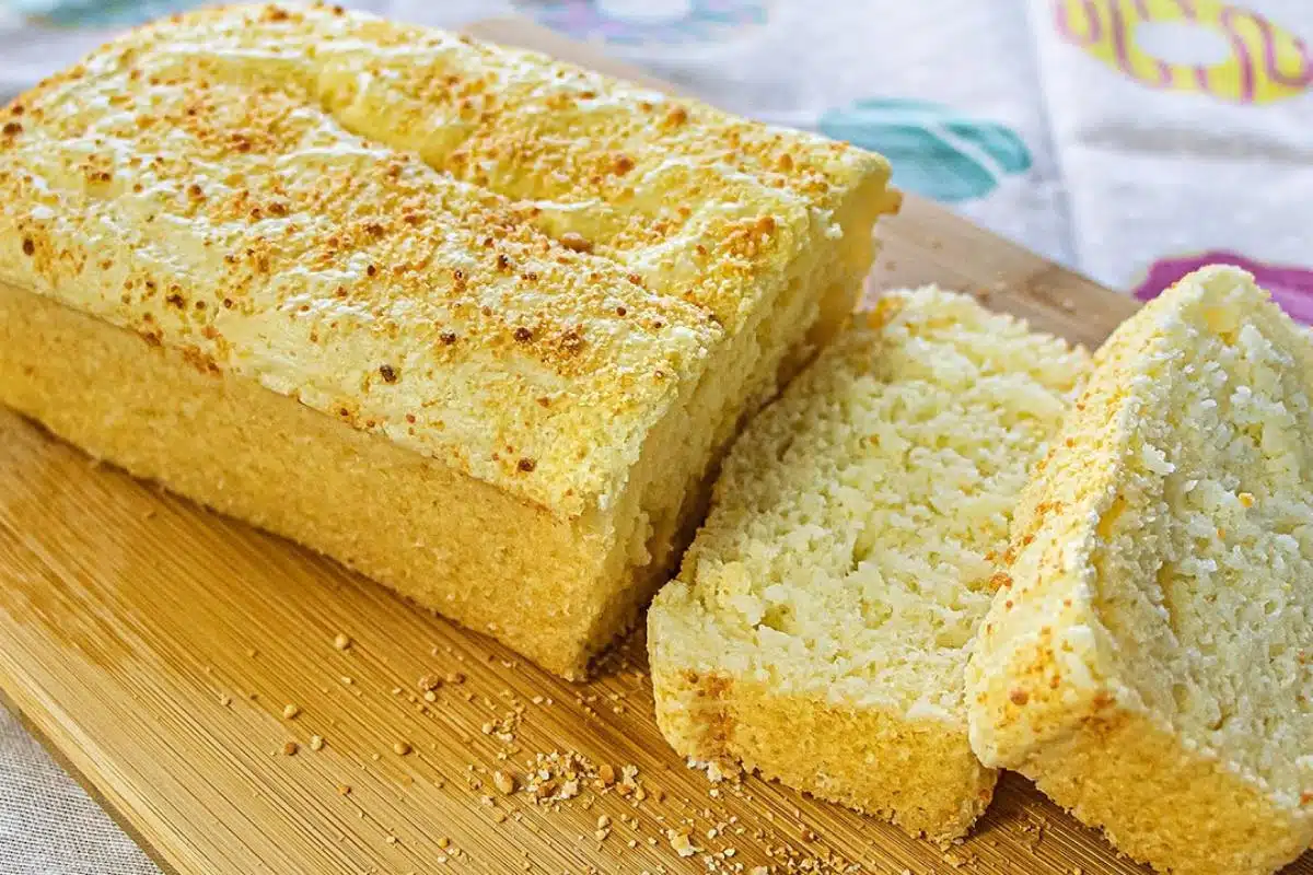 Pão de tapioca caseiro