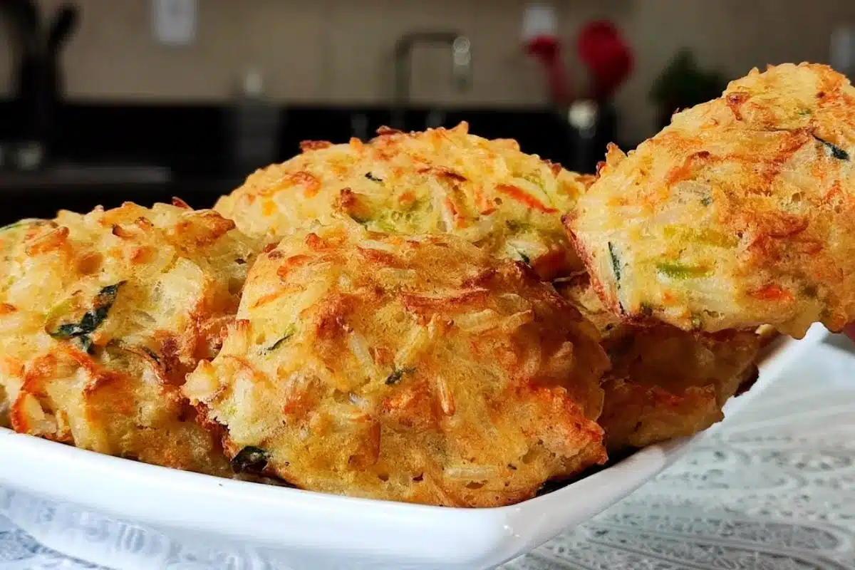 Bolinho de arroz assado