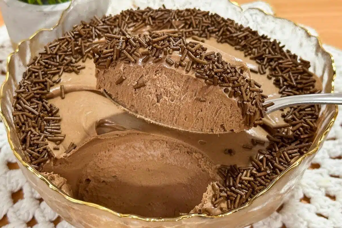 Mousse de brigadeiro