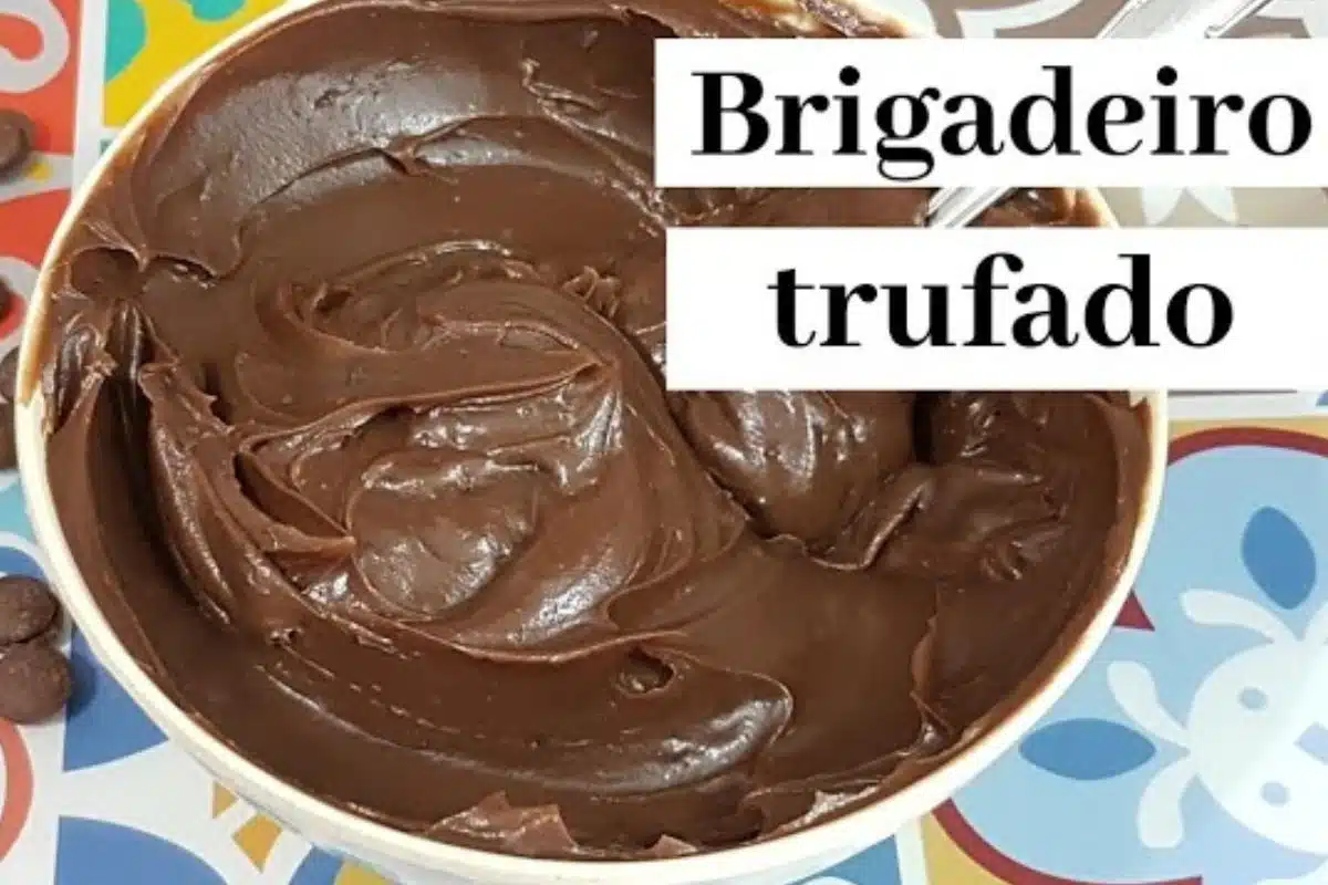 Recheio de brigadeiro trufado