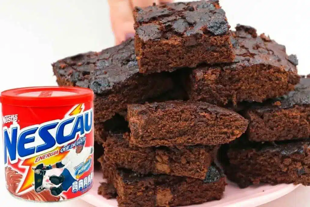 Brownie de nescau