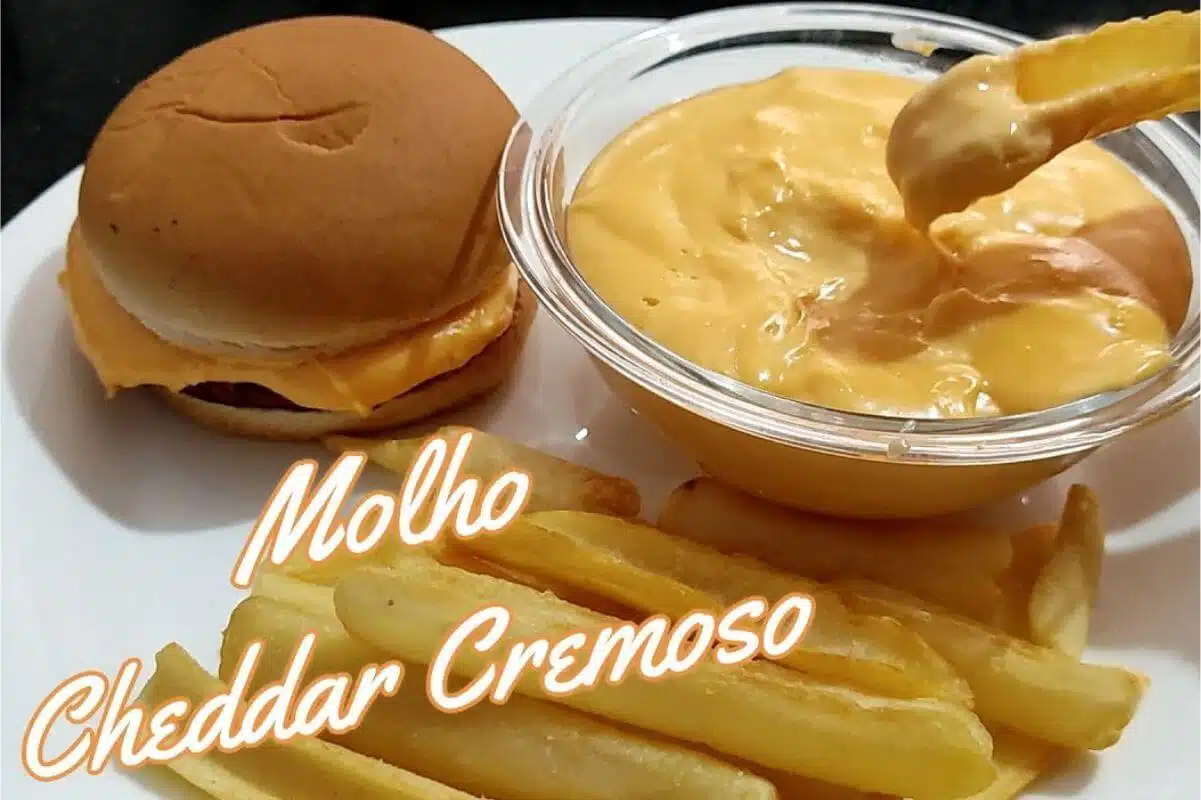 Molho cheddar caseiro