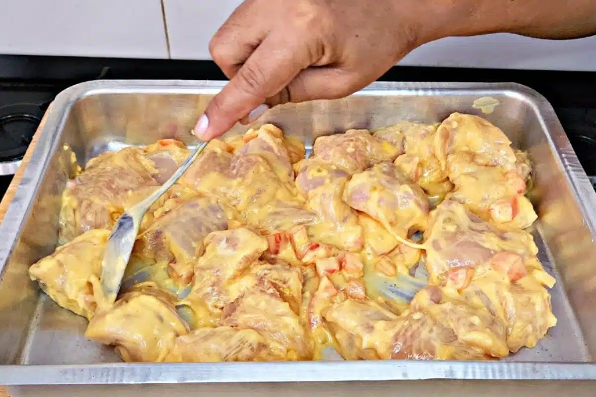 Receita de frango assado