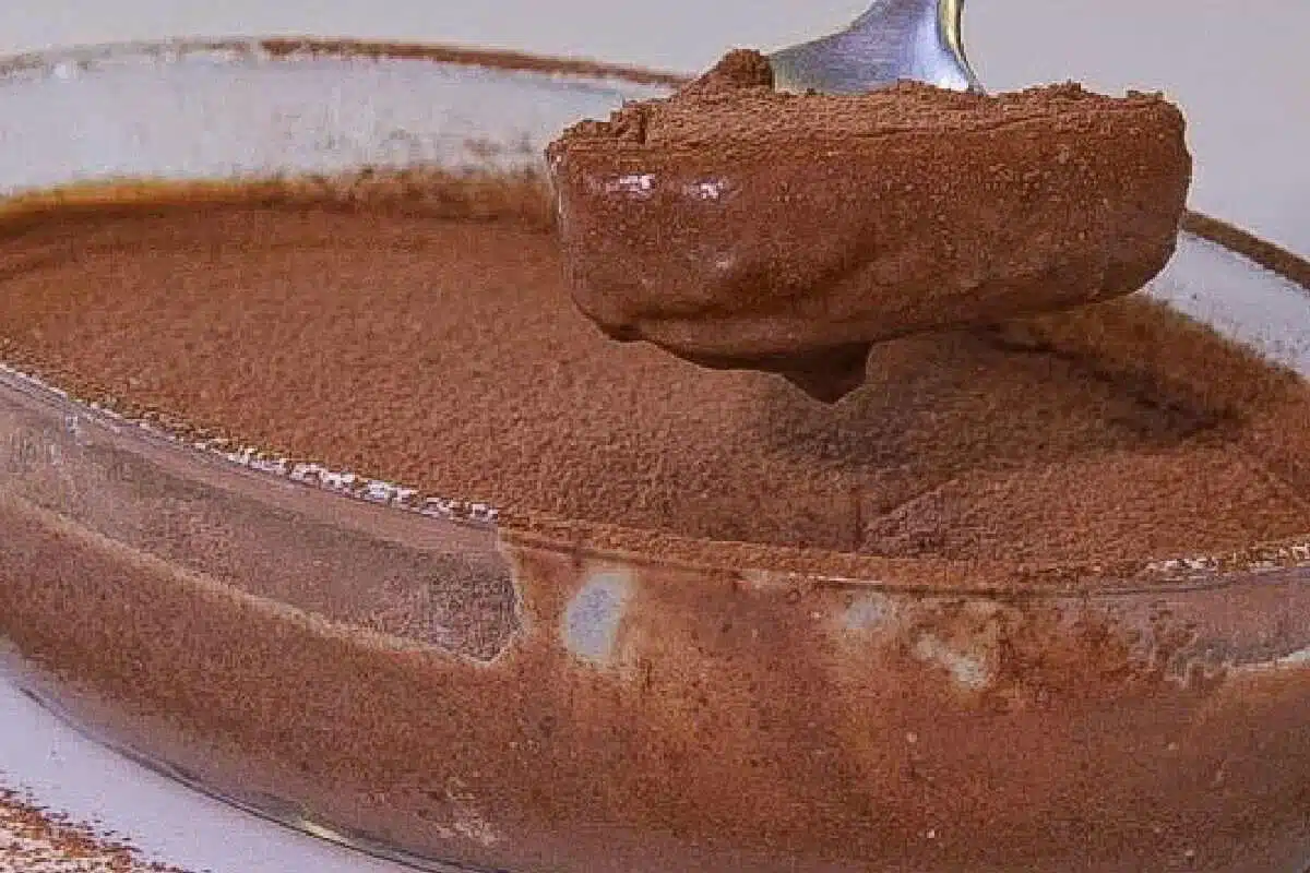 Sobremesa de chocolate